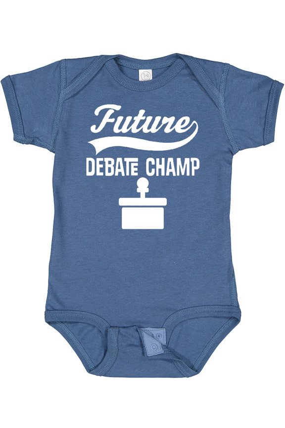 Future Debate Champ Debating Boys or Girls Baby Bodysuit
