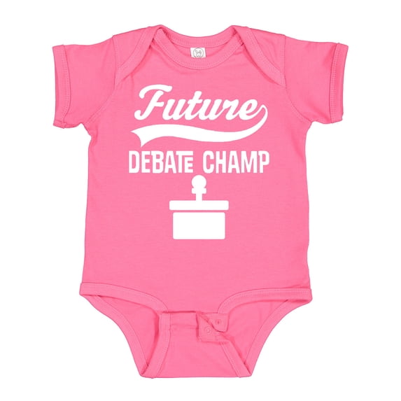Inktastic Future Debate Champ Debating Boys or Girls Baby Bodysuit