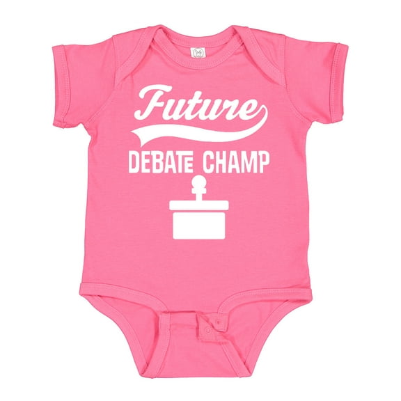 Inktastic Future Debate Champ Debating Boys or Girls Baby Bodysuit