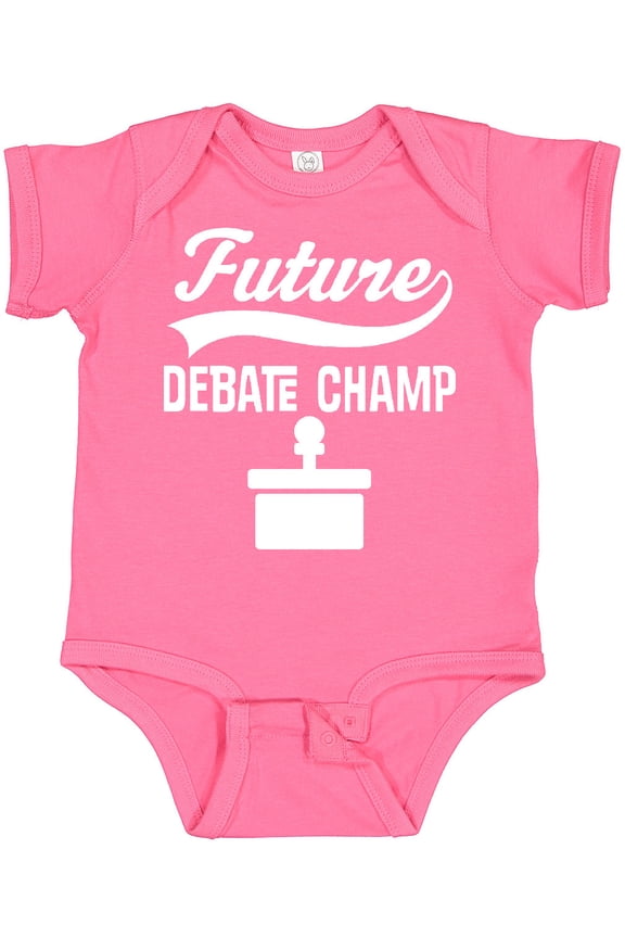Future Debate Champ Debating Boys or Girls Baby Bodysuit