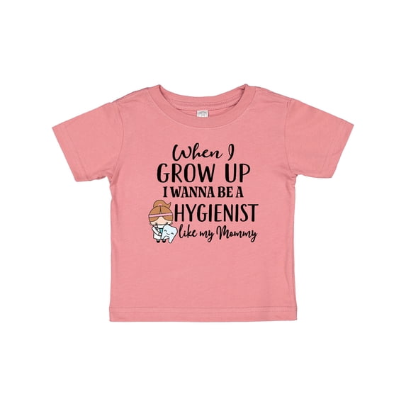 Inktastic Future Dental Hygienist Like Mommy Girls Baby T-Shirt