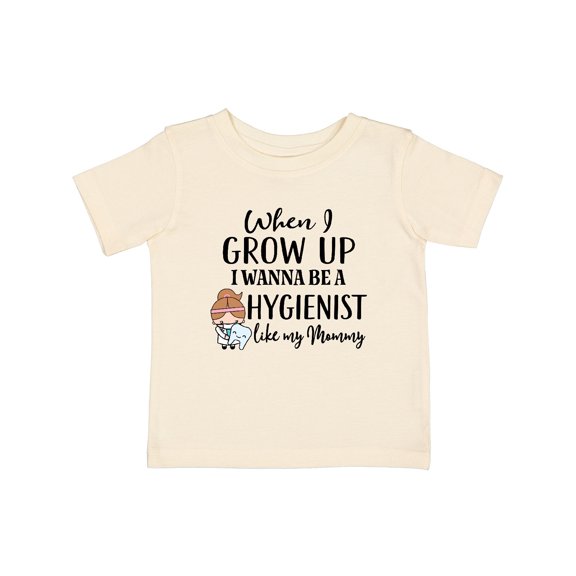 Inktastic Future Dental Hygienist Like Mommy Girls Baby T-Shirt
