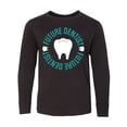 thumbnail image 1 of Inktastic Future Dentist Childs Dentistry Long Sleeve Youth T-Shirt, 1 of 5