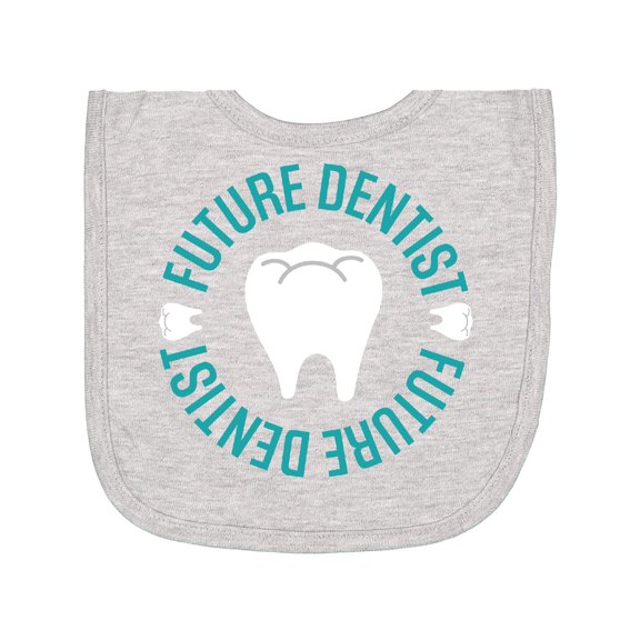 Inktastic Future Dentist Childs Dentistry Newborn Bib