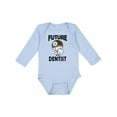 thumbnail image 1 of Inktastic Future Dentist Cute Boys Boys Long Sleeve Baby Bodysuit, 1 of 5