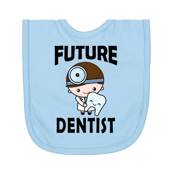Inktastic Future Dentist Cute Boys Newborn Bib