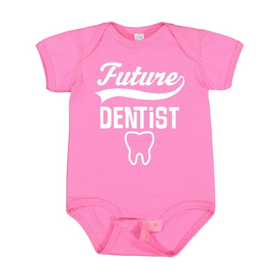 Inktastic Future Dentist Kids Tooth Boys or Girls Baby Bodysuit