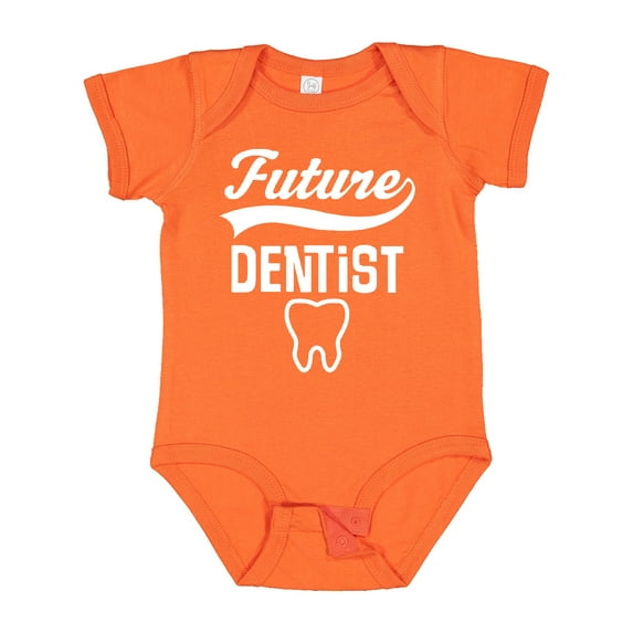 Inktastic Future Dentist Kids Tooth Boys or Girls Baby Bodysuit