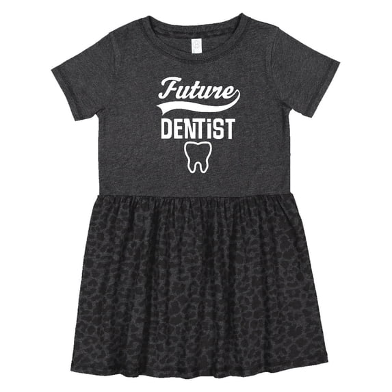 Inktastic Future Dentist Kids Tooth Girls Toddler Dress