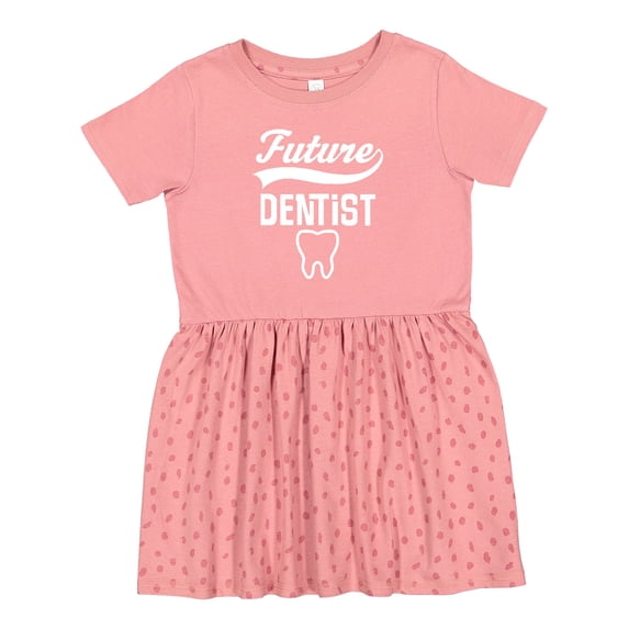 Inktastic Future Dentist Kids Tooth Girls Toddler Dress