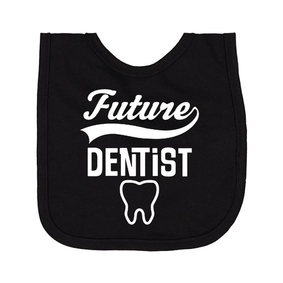Inktastic Future Dentist Kids Tooth Newborn Bib