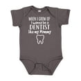 thumbnail image 1 of Inktastic Future Dentist Like Mommy Boys or Girls Baby Bodysuit, 1 of 5