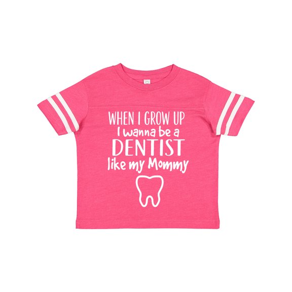 Inktastic Future Dentist Like Mommy Boys or Girls Toddler T-Shirt