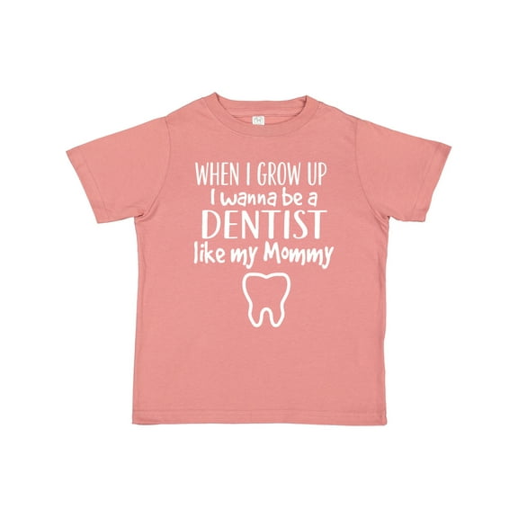 Inktastic Future Dentist Like Mommy Boys or Girls Toddler T-Shirt