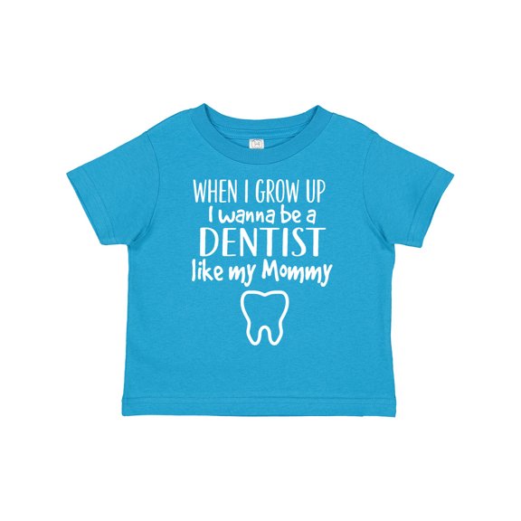 Inktastic Future Dentist Like Mommy Boys or Girls Toddler T-Shirt