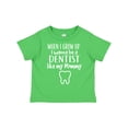 thumbnail image 1 of Inktastic Future Dentist Like Mommy Boys or Girls Toddler T-Shirt, 1 of 5