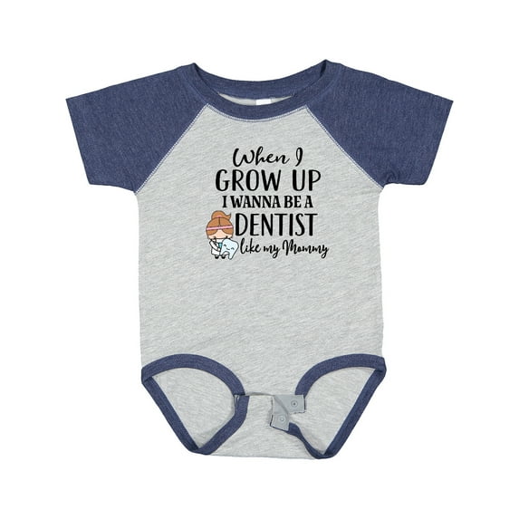 Inktastic Future Dentist Like Mommy Girls Baby Bodysuit