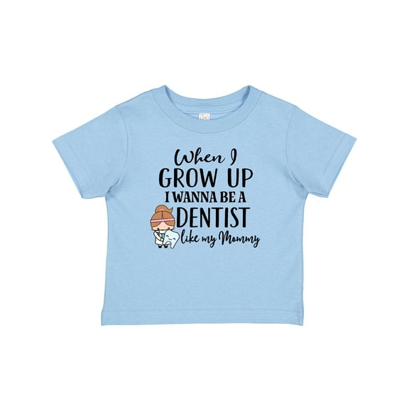 Inktastic Future Dentist Like Mommy Girls Baby T-Shirt