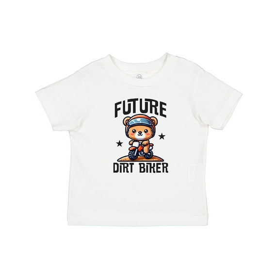 Inktastic Future Dirt Biker Motocross Bear Boys Baby T-Shirt