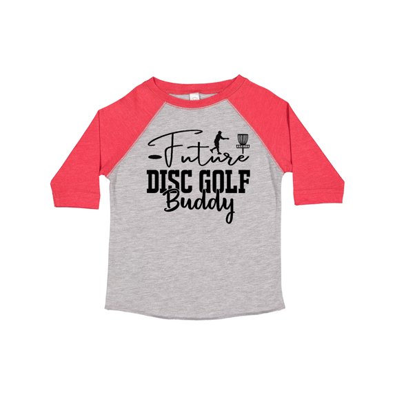 Inktastic Future Disc Golf Buddy Boys or Girls Toddler T-Shirt