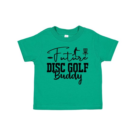 Inktastic Future Disc Golf Buddy Boys or Girls Toddler T-Shirt