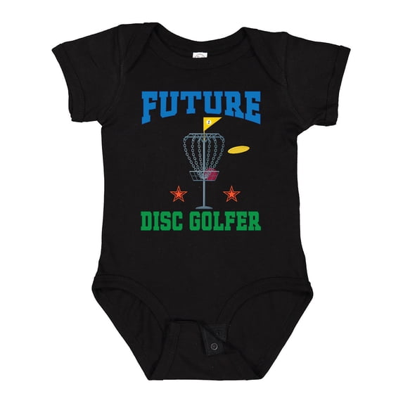 Inktastic Future Disc Golfer Boys or Girls Baby Bodysuit