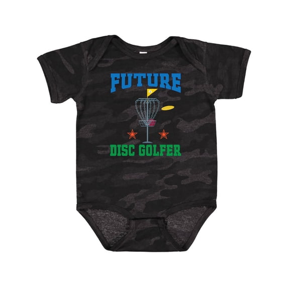 Inktastic Future Disc Golfer Boys or Girls Baby Bodysuit