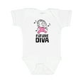 thumbnail image 1 of Inktastic Future Diva Baby Girl Singer Girls Baby Bodysuit, 1 of 5