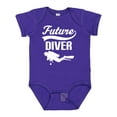 thumbnail image 1 of Inktastic Future Diver Scuba Diving Boys or Girls Baby Bodysuit, 1 of 5