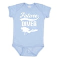 thumbnail image 1 of Inktastic Future Diver Scuba Diving Boys or Girls Baby Bodysuit, 1 of 5
