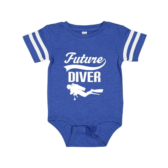 Inktastic Future Diver Scuba Diving Boys or Girls Baby Bodysuit
