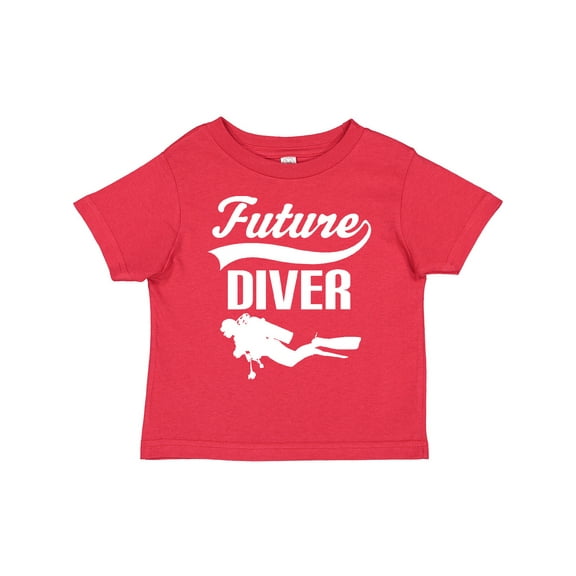 Inktastic Future Diver Scuba Diving Boys or Girls Toddler T-Shirt