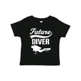 thumbnail image 1 of Inktastic Future Diver Scuba Diving Boys or Girls Toddler T-Shirt, 1 of 5