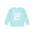thumbnail image 1 of Inktastic Future Diver Scuba Diving Toddler Sweatshirt, 1 of 4