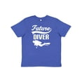 thumbnail image 1 of Inktastic Future Diver Scuba Diving Youth T-Shirt, 1 of 5