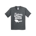 thumbnail image 1 of Inktastic Future Diver Scuba Diving Youth T-Shirt, 1 of 5