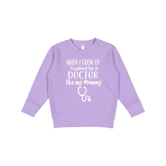 Inktastic Future Doctor Like Mommy Toddler Sweatshirt