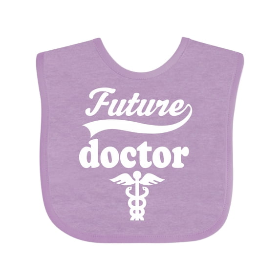 Inktastic Future Doctor Medical Career Boys or Girls Baby Bib