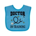 thumbnail image 1 of Inktastic Future Doctor in Training Boys or Girls Baby Bib, 1 of 4