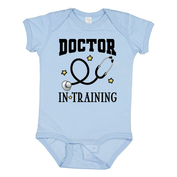 Inktastic Future Doctor in Training Boys or Girls Baby Bodysuit