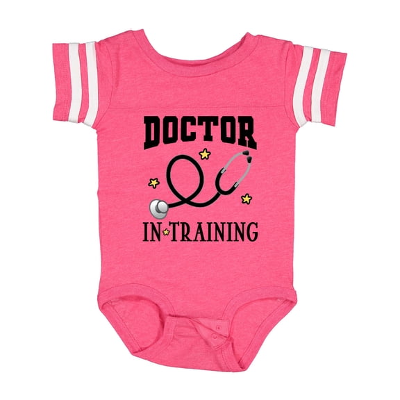 Inktastic Future Doctor in Training Boys or Girls Baby Bodysuit