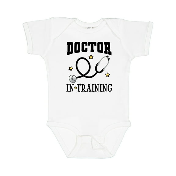 Inktastic Future Doctor in Training Boys or Girls Baby Bodysuit