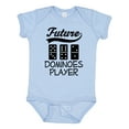 thumbnail image 1 of Inktastic Future Dominoes Player Game Boys or Girls Baby Bodysuit, 1 of 5