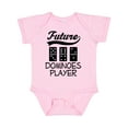 thumbnail image 1 of Inktastic Future Dominoes Player Game Boys or Girls Baby Bodysuit, 1 of 5