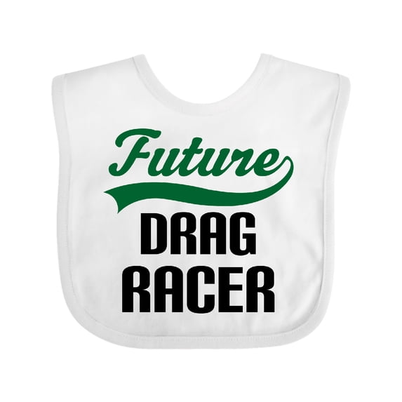 Inktastic Future Drag Racer Boys Baby Bib