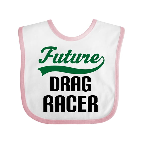 Inktastic Future Drag Racer Boys Baby Bib