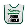 thumbnail image 1 of Inktastic Future Drag Racer Boys Baby Bib, 1 of 4