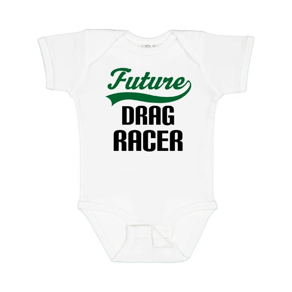 Inktastic Future Drag Racer Boys Baby Bodysuit