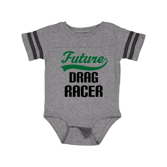 Inktastic Future Drag Racer Boys Baby Bodysuit