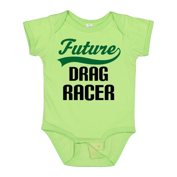 Inktastic Future Drag Racer Boys Baby Bodysuit